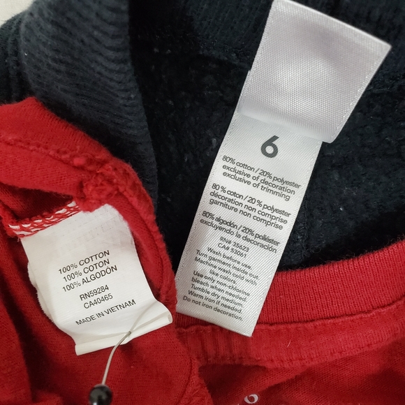 2 Pieces Carter Joggers & Est 1989 Place Top Sz 6 - Picture 7 of 8